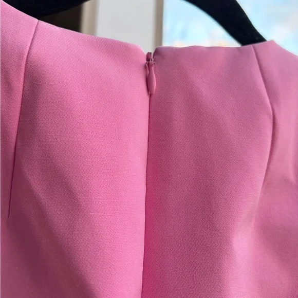 🆕💖 Gianni Bini Pink Mini Dress Cocktail Party Size 0, 8 Casual Party Modern Chic - Picture 10 of 15